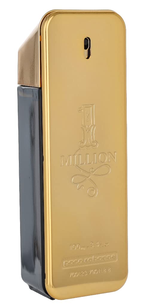 Paco Rabanne 1 Million EDT Spray - Notes of Leather, Amber and Tangerine for Rebellious Men