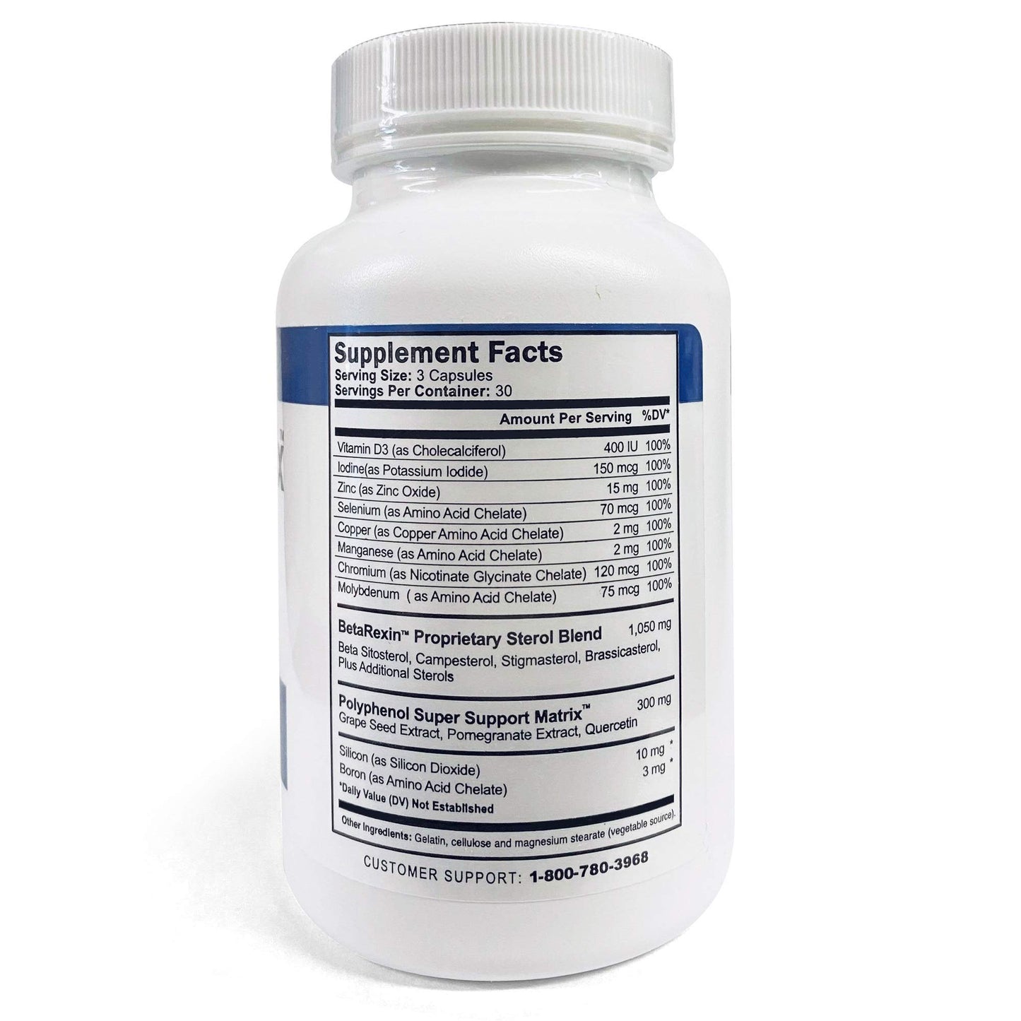 Multiphase Prostate Supplement-Featured on Larry King Investigative TV Show - Over 1 Million Sold -End Nighttime Bathroom Trips, Urgency, & More. 90 Capsules