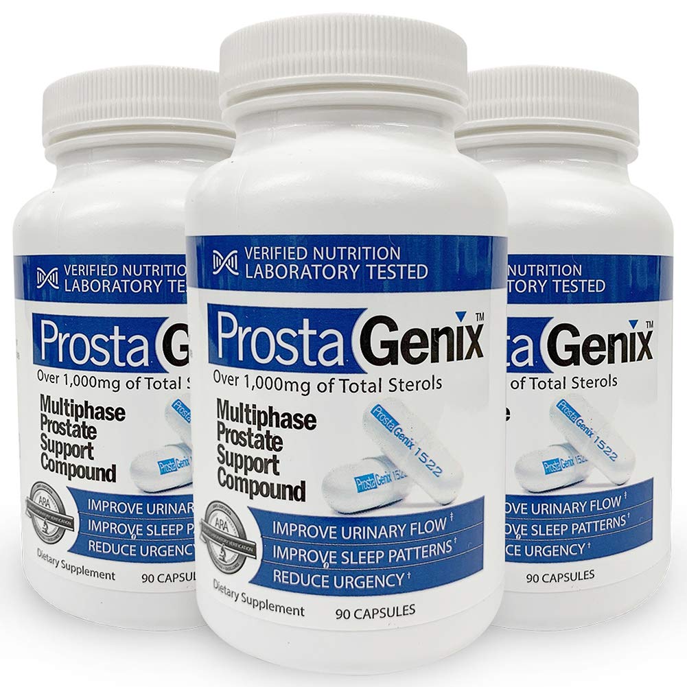 Multiphase Prostate Supplement-Featured on Larry King Investigative TV Show - Over 1 Million Sold -End Nighttime Bathroom Trips, Urgency, & More. 90 Capsules