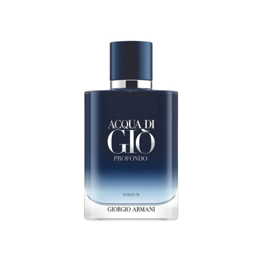 Armani Beauty - Acqua di Giò Profondo - Parfum - Cologne for Men - Fougère Aromatic & Ambery Men’s Fragrance - Bergamot, Everlasting essence, Citrus & Patchouli Notes