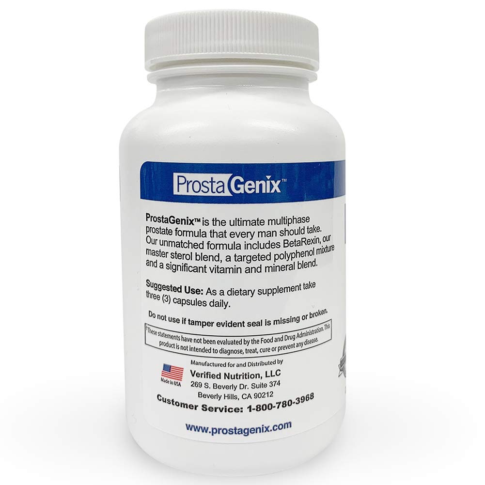 Multiphase Prostate Supplement-Featured on Larry King Investigative TV Show - Over 1 Million Sold -End Nighttime Bathroom Trips, Urgency, & More. 90 Capsules