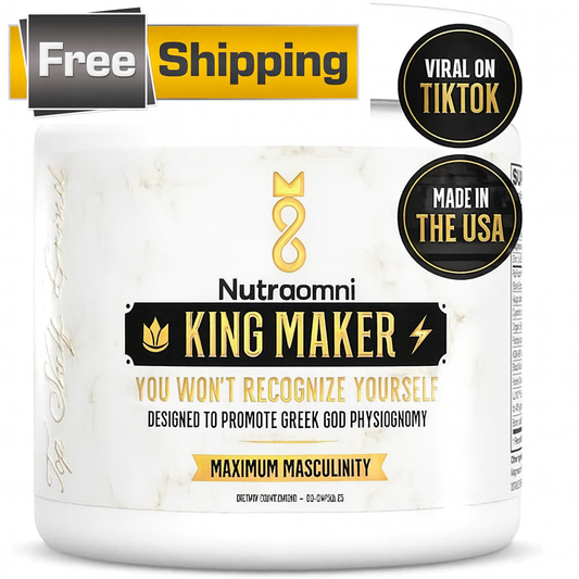 Nutragole King Maker Pack of 1, 13-in-1 Anabolic Supplement for Men to Increase Stamina, Lean Muscle Growth & Recovery, N.O. Booster with Tongkat Ali (LJ100), 120 Capsules