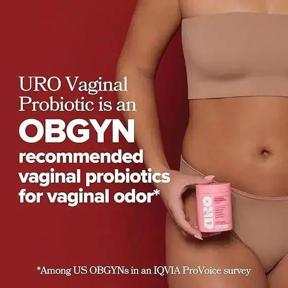 URO Women Probiotics Capsules for Women pH Balance with Prebiotics & Lactobacillus Probiotic Blend - Women's Vaginal Health Supplement - Promote Healthy Vaginal Odor & Vaginal Flora, 60 Count (Pack of 2) - Jia Sales